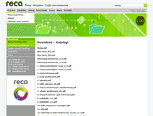 Tablet Screenshot of katalog.reca.pl